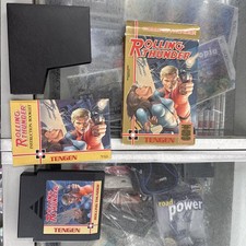 Nintendo NES Rolling Thunder (Tengen, 1986) Box Manual