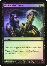 1 FOIL x Go for the Throat (MBS)! NM/M Free Shipping!