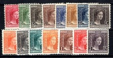 LUXEMBOURG 1914 92-106 ** MINT NICE SET (09827