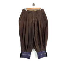 KAPITAL Wide Balloon Pants Sarouel Brown Size 2 
