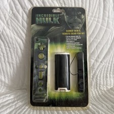 THE INCREDIBLE HULK Gamer Skin  Remote Gear for Wii