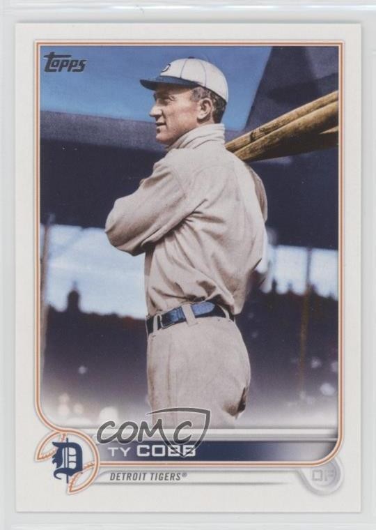 2022 Topps Update Legend Variation SP Legend Variation Ty Cobb #US204 HOF 1dm4