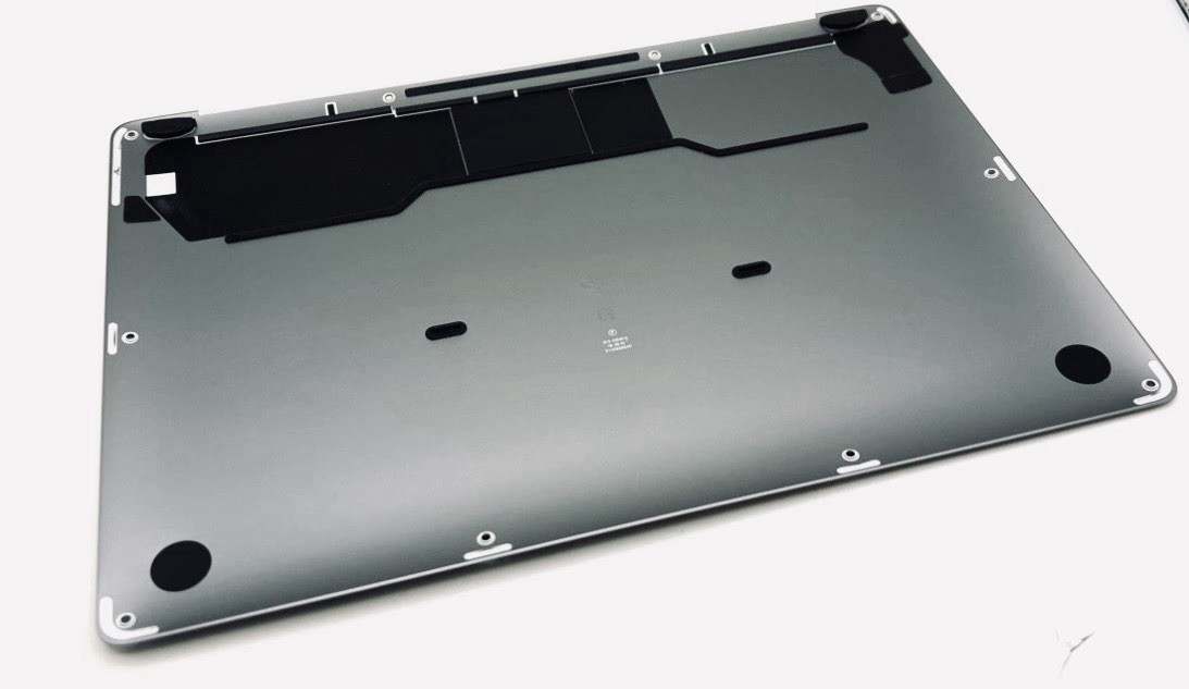 Cover posteriore originale Apple MacBook Air A1932 coperchio grigio siderale foto 2