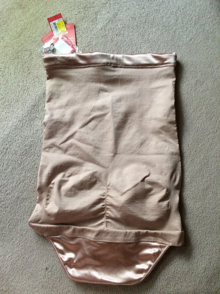 Spanx tamanho médio ouro rosa mais fino e brilhante Construa seu próprio bodysuit # 1457 Novo com etiquetas - Imagem 2 de 4