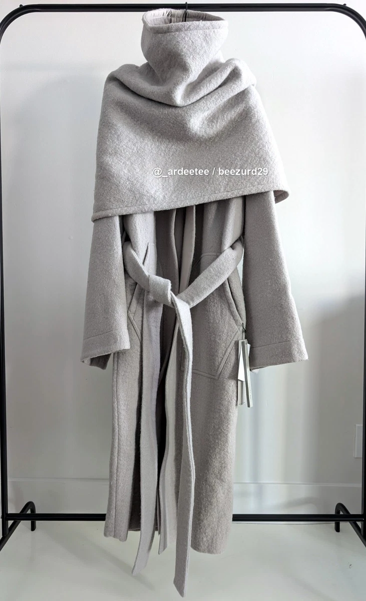 5/15まで価格　Rick Owens intersia grey XS 中古 25+ Rick Owens Gray Coats, Jackets & Vests for Women for sale