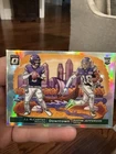 2024 Donruss Optic #9 JJ McCarthy Justin Jefferson Dual Downtown RC Vikings SSP
