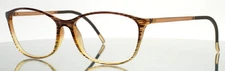 SILHOUETTE frame only SPX1563 6051 Amber Fade Womens Eyeglasses 55-15-135 B:39
