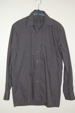 BARISAL - GR. 38 (S/M) - Hemd anthrazit langarm