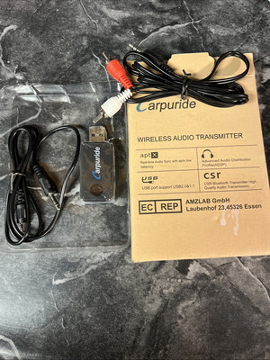 Carpuride Wireless Audio USB Transmitter Bluetooth TX9S