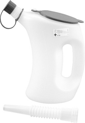 Pressol Messbecher aus PE mit Deckel 2 Skala Flexauslauf 1, 2 oder 5 Liter