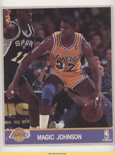 1990 NBA Hoops Action Photos Magic Johnson (San Antonio Spurs Defender) READ 6wi
