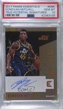 2017 Essentials True Potential Signatures 4/49 Donovan Mitchell PSA 10 Auto 1j6