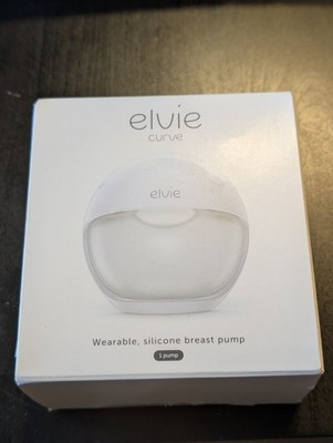 Elvie Curve Wearable Silicone Breast Pump Manuelle Silikon-Milchpumpe NEU & OVP