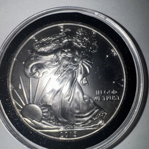 2015 1 Oz Silver American Eagle BU