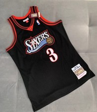 Vintage Allen Iverson #3 MEN 1997-98 season Retro Stitched Jersey S - XXL