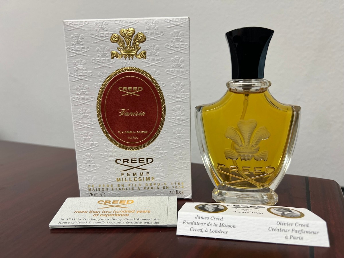 Millesime Creed Vanisia Eau De Parfum 2006* CREED VANISIA FL Oz 75