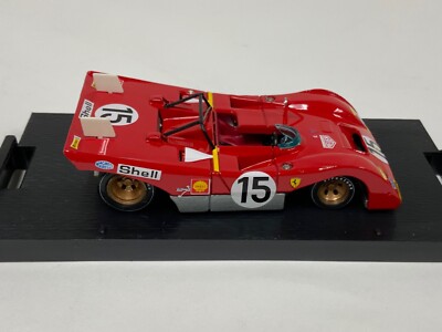 1/43 Brumm Ferrari 312 PB 1000km of Monza 1971 Ickx - Regazzoni