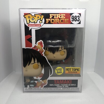 Funko POP! Fire Force TAMAKI #983 Glow in the Dark HT EXCLUSIVE! Vinyl Figure 