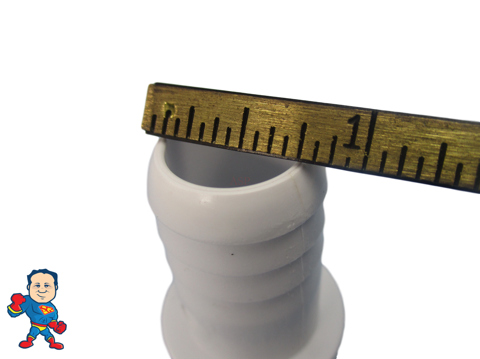 (2) Spa Hot Tub Part 3/4" Barb & Clamps Repair Coupler 1" OD, 3/4" ID