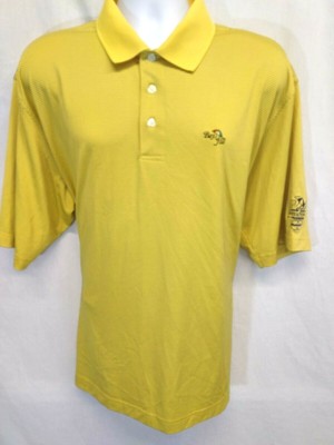 XL Mustard Polo Golf Shirt 