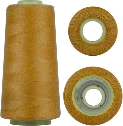 Premium Spun Polyester Sewing Thread Spool 5000 M Overlock Sewing Machine Pack 1 - Picture 25 of 88
