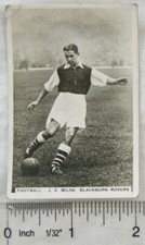 1935 Senior Service Sporting Events & Stars No. 72 J. V. Milne, Blakcburn Rovers