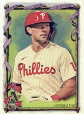 2023 Topps Allen & Ginter Silver Portrait Hot Box #148 Rhys Hoskins - Philadelph