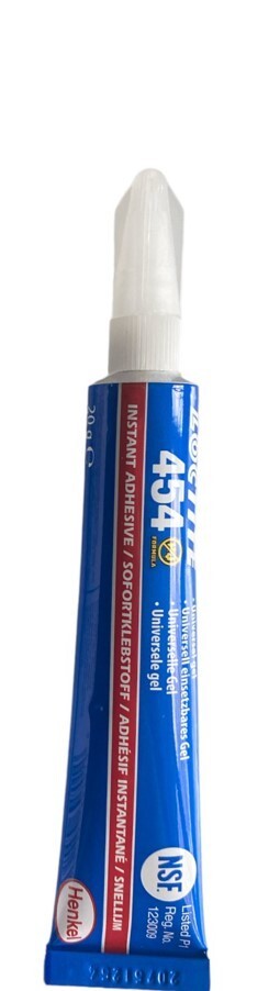 Loctite 454 Instant Adhesive Gel Super Glue High Viscosity 20g Tube Heavy Duty