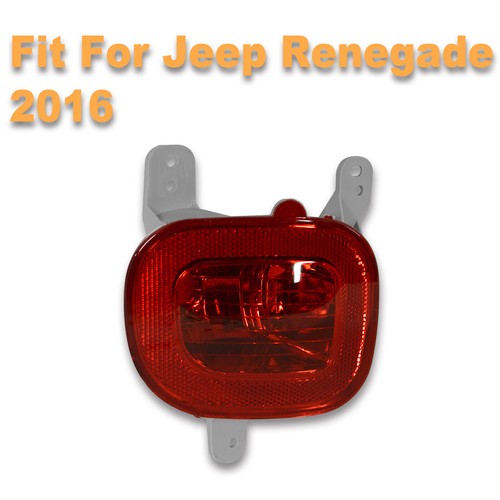 Left Driver Side Rear Bumper Fog Light Tail Lamp Reflect For Jeep Renegade 2016 - Picture 2 of 13