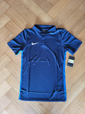 Nike Academy 18 Poloshirt, Größe S, dunkelblau, NEU mit Etikett und in OVP