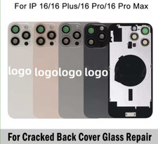 Back Glass Replacement For iPhone 16 16Pro 16Plus 16ProMax