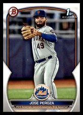 2023 Bowman Prospects #BP-149 Jose Peroza New York Mets