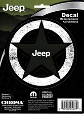 Jeep Decal Chroma Graphics 25073 Officially Licensed Product