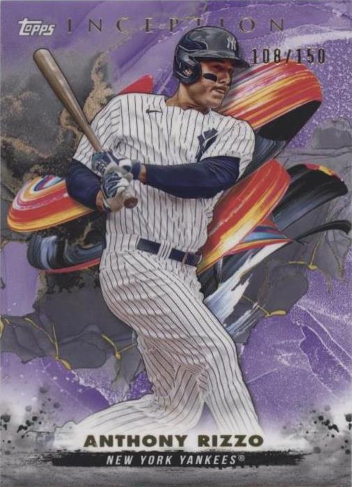 2023 Topps Inception - Anthony Rizzo #4 Purple /150 for sale online | eBay