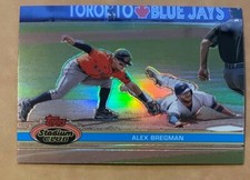 2021 Topps Stadium Club Chrome Alex Bregman #118 Base 1991 Design Variation