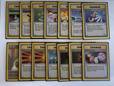 90s Pokemon Trainer Card Lot | eBay