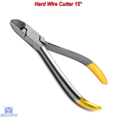 Orthodontic Ligature Hard Wire Cutter 15° Dental Ortho Braces ...