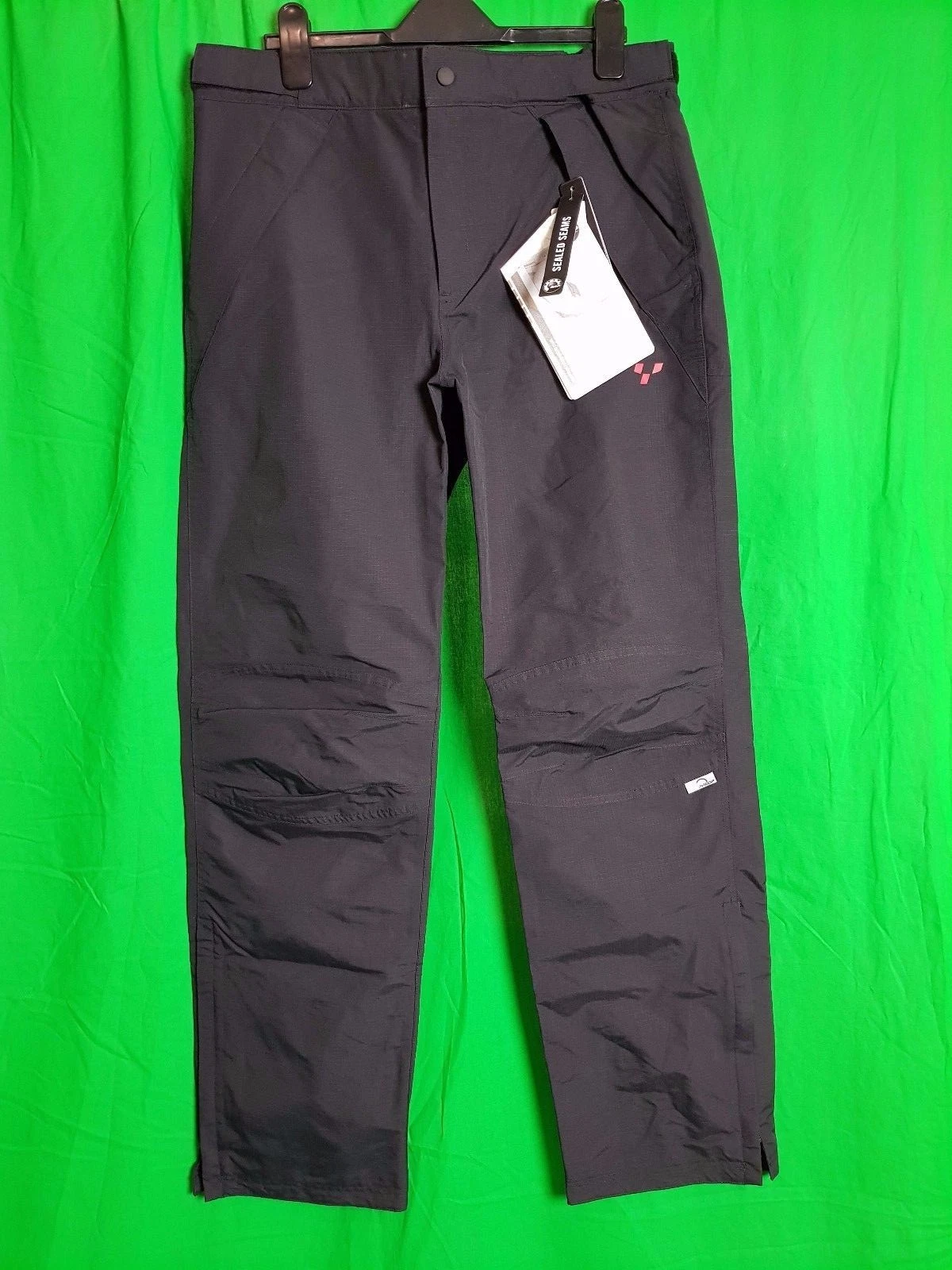 CAN-AM BRP MENS MOTORCYCLE RAIN PANTS BLACK TROUSERS MOTORBIKE