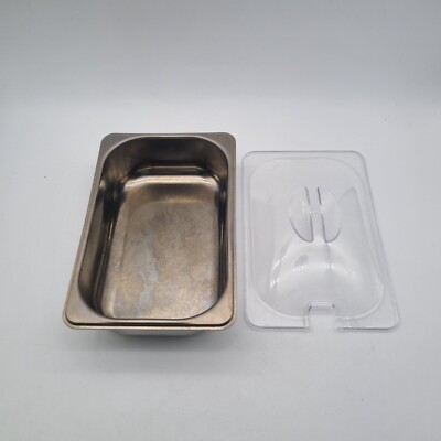 Ersatzpfanne & Deckel für Buffet Warming Tray Chafing Dish - 21,5 cm Länge