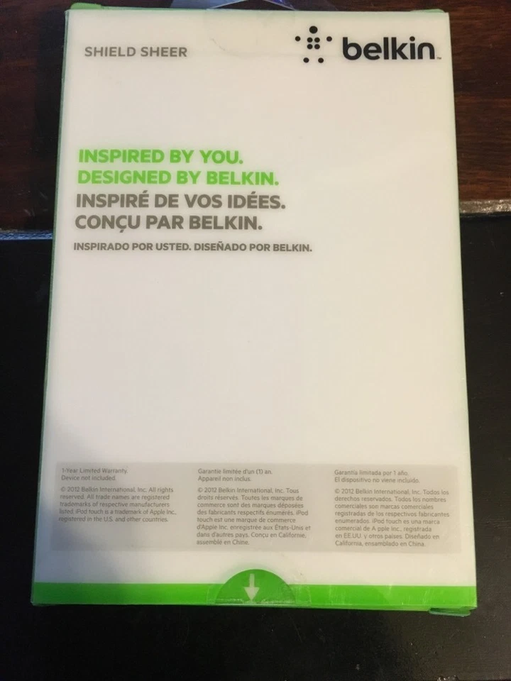 Belkin Shield Case - for iPod touch 5th generation - Blue Clear - New - Image 2 of 2