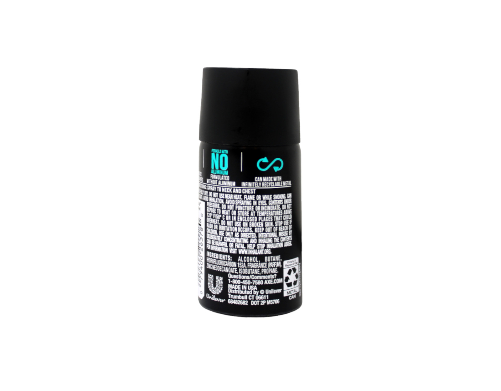 3 Pack of Axe Body Spray Apollo, Travel size, 1 Ounce