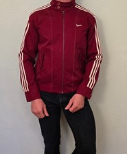 Adidas VESPA Jacke Sportjacke Track Jacket Vintage Gr. M Vintage Bordeaux