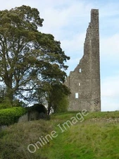 Photo 6x4 A Bit Of A Ruin Baile Atha Troim The so-called Yellow Tower is, c2011