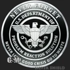2022 1OZ Problem, Reaction, Solution Proof Silver Shield "LAST ONE" Collector AG