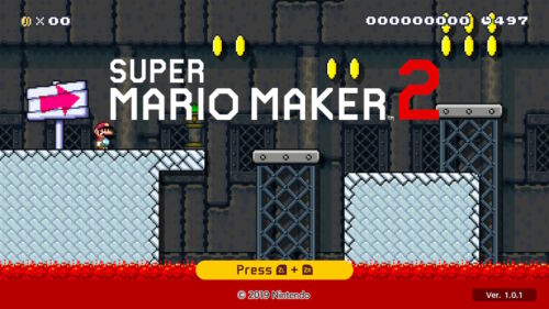 Jogo + Steelbook Super Mario Maker 2 - Nintendo Switch (EUA) - TK