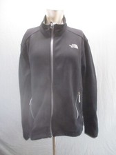 The North Face Size L Womens Full Zip Pocket Fleece Lined Athletic Jacket 260