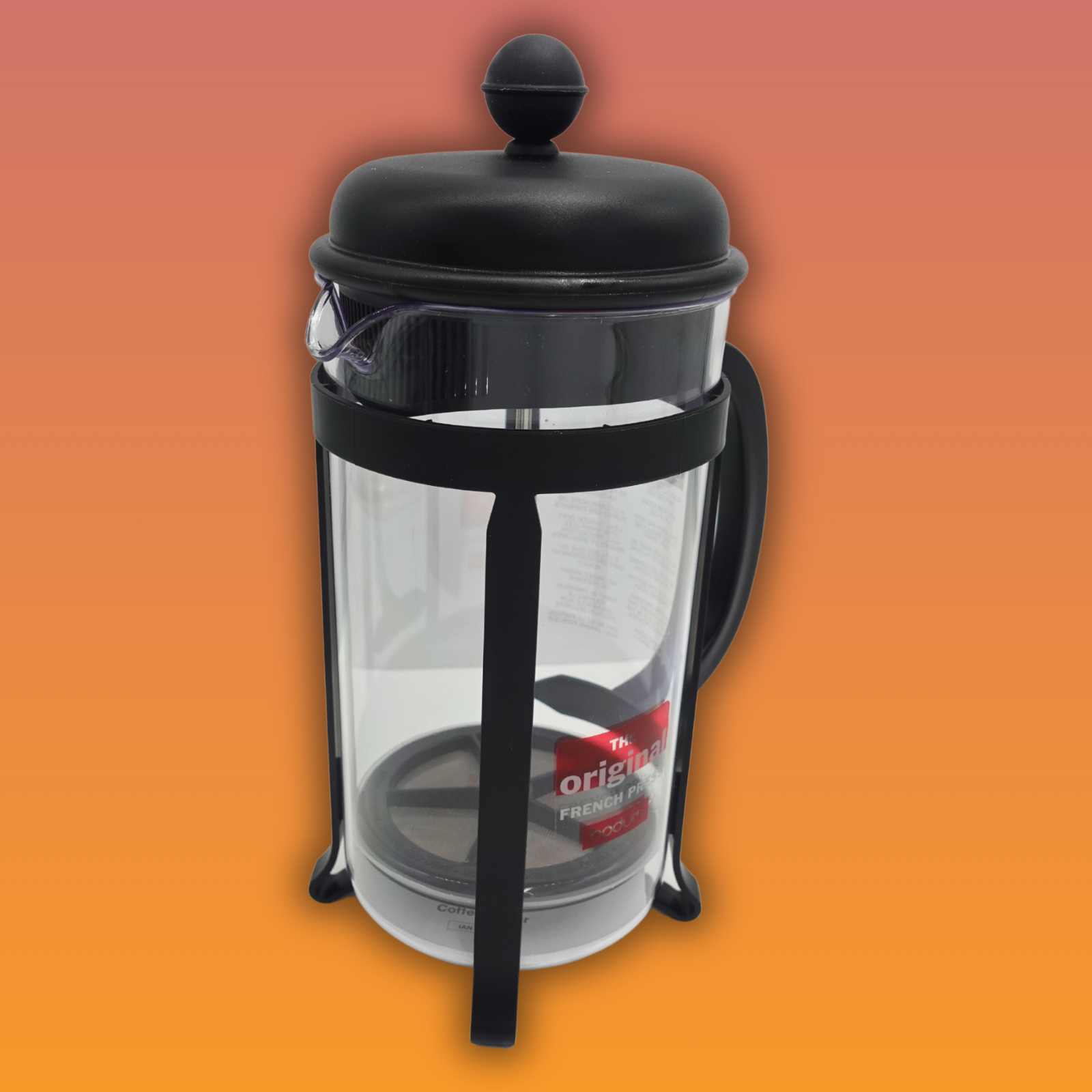 bodum JAVA French Press 1l Kaffeebereiter für 8 Tassen ☕ Coffee Maker