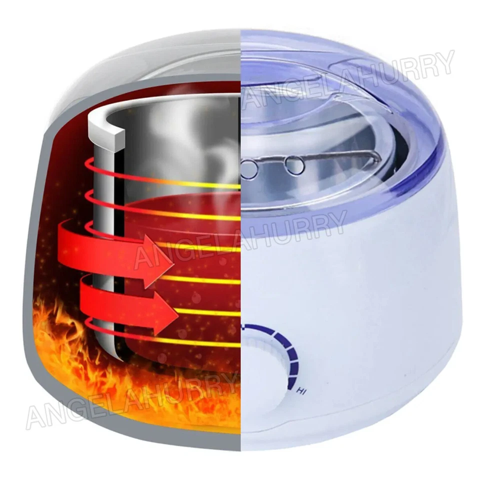 600g Wax Pot Strips Warmer Wax Bean Body Remover Heater Waxing Machine Kit NEW - image 3 of 4