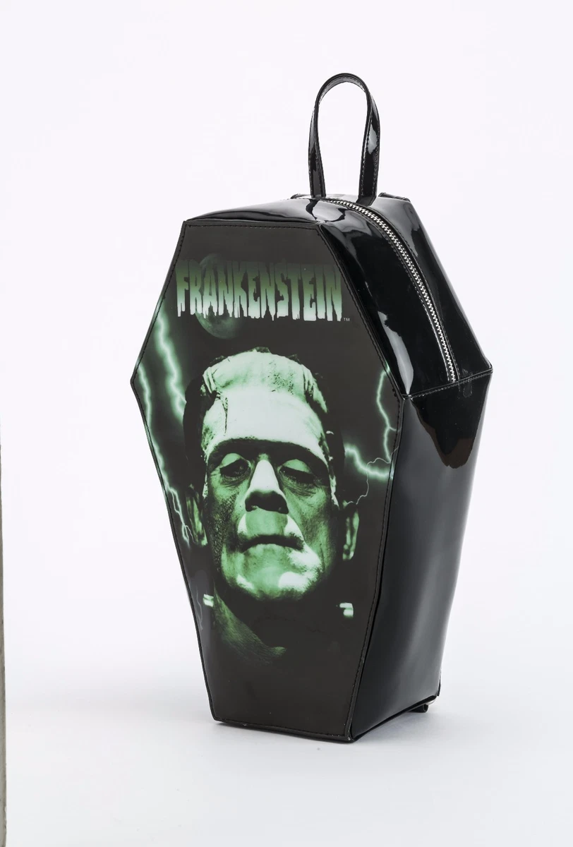 Rock Rebel Schwarz Auf Schwarz Handgelenktasche - Viktorianischer Damast Mit Reißverschluss, Gothic Clutch Einheitsgröße