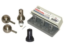 Convert-A-Ball Long Shank 2-Ball Set - 1 7/8? & 2? Balls w/ Stem Cover & Case